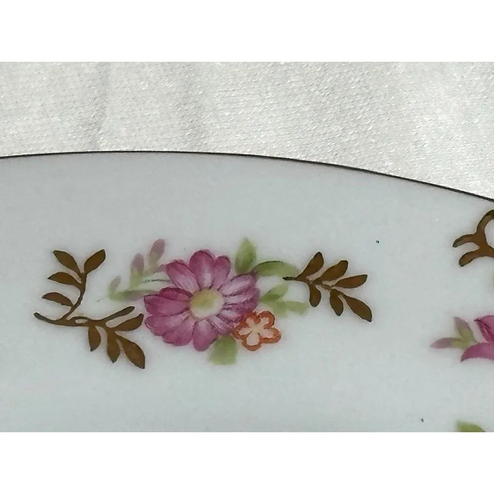Maruichi China Large Dinner Plates Replacement Discontinued Pattern Two 10" - Picture 5 of 7